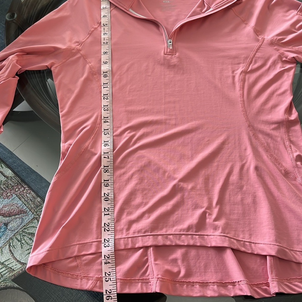 BLOQ UV Performance 1/2 zip Mock Top - Picture 12 of 12